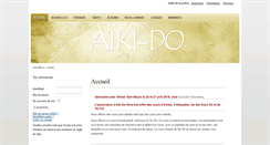 Desktop Screenshot of aikido-rivesud.com